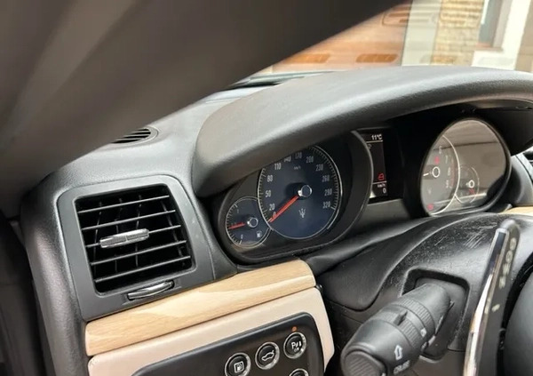 Maserati GranCabrio cena 199000 przebieg: 48500, rok produkcji 2011 z Przecław małe 79
